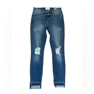 FRAME LE HIGH SKINNY JEANS‎